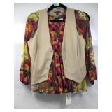 Womens top, vest and pants. Size S/M