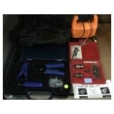 CAT 5 Crimp End Set, Cordless Wizard, Drill bits