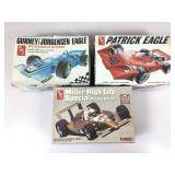 Model AMT build kits. Assorted. Open box