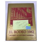 El Rodeo USC LA, California 1982 yearbook.