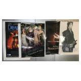 4 Movie Poster Repro Prints. Rolled