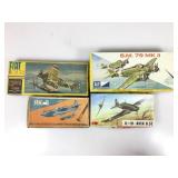 Model build kits. Assorted. Open box