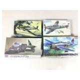 Model build kits. Assorted. Open box