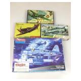 Model build kits. Assorted. Open box.