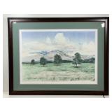 Signed Monoprint On Paper. The Spirit Of Nature