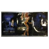 3 Movie Poster Repro Prints. Rolled