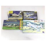 Model build kits. Assorted. Open box