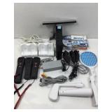 Wii With Games and Controller and Accessories