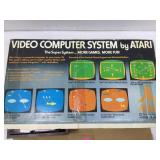 Atari CX 2600 Console with Games, Manuals and