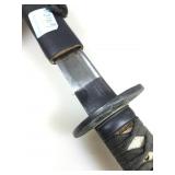 Japanese Katana w/ Stand. Handle Needs Repair