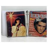 Binder, Elvis Presley magazineï¿½s, assorted
