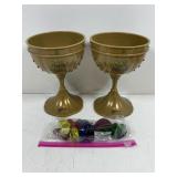 Wynn Casino Monty Python gold colored chalice