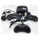 Sega Genesis Mini with controller and cables