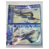 Sealed model kits, Horten IX/GO 229 &