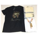 2 Burberry Polo Shirts, sz L & XL & more