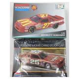 Sealed model kits, stock cars, Tim Richmond &