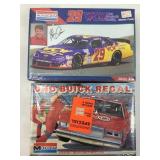 Sealed model kits, stock cars, Buddy Baker &