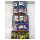 NOS 5 NASCAR die- cast cars