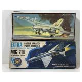 Model kits, MIG 21D, all weather fighter & MIG 21