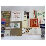 Vtg Advertising, fruits, shortening, auto enamel