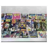 22 DC comic books, assorted