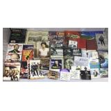 Asstd Music Related Ephemera, CDï¿½s Books & More