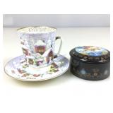 Imperial Porcelain USSR Marked ï¿½Winter Dayï¿½