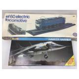 NOS Sealed, model kit, ef 60 electric locomotive,