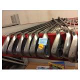 Golf clubs. Ping, Callaway.