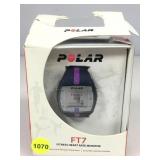 Polar Ft7 fitness heart rate monitor in box.