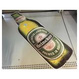 Metal Heineken Hanging Sign. Approx 30 inches