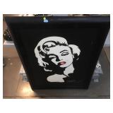 Large Neil Loeb Marilyn Monroe Print on Canvas.