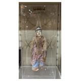 Japanese Marionette Puppet With Strings In