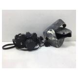 Vtg Sears TLS 1000MXB 35mm SLR camera, case is