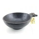 This item is a large wooden bowl possibly a Dayak