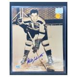 Milt Schmidt autographed picture