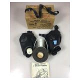 Pair Gas Masks with Filters - Russian