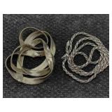 2 Sterling Silver Necklaces, Tw 33.6g, Both