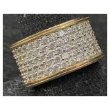 Sterling Silver Ring, Tw 9.7g, Sz 7ï¿½