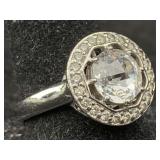 Sterling Silver Ring, Tw 4.8g, Sz 7
