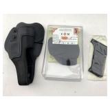 Left Hand HK P-7 Holsters and Partial Grips