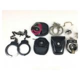 Assorted Handcuffs, Keys and more