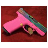 Pink Glock 9mm Pistol mod 43X - NIB with extra