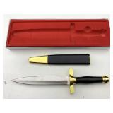 Dagger With Sheath In Box