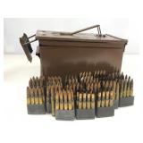 Approx. 184 Rounds 30-06 Ammo on Enbloc Clips -