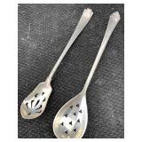 Sterling Silver Spoons, Tw 28.6g