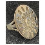 Sterling Silver Ring Sign, Tw 6.3g, Sz 8