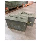 Pickup at Mall - Pair Medium Metal Ammo Cans -