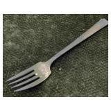 Sterling Silver Fork, Tw 40.2g,