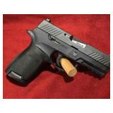 Sig Sauer 9mm Pistol mod P320 with Extra Mags,